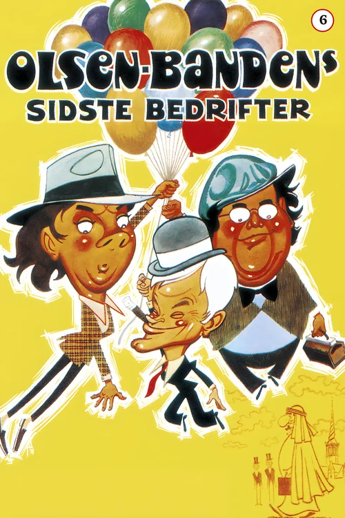 Poster for Olsen-bandens sidste bedrifter